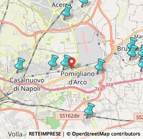 Mappa Via de Curtis, 80038 Pomigliano d'Arco NA, Italia (2.81182)