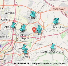 Mappa Via de Curtis, 80038 Pomigliano d'Arco NA, Italia (4.0775)