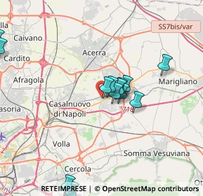 Mappa Via de Curtis, 80038 Pomigliano d'Arco NA, Italia (4.41)