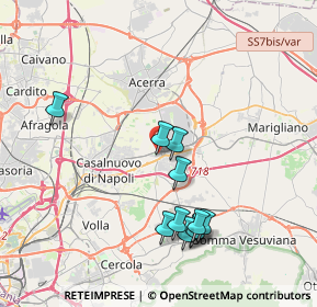 Mappa Via de Curtis, 80038 Pomigliano d'Arco NA, Italia (4.06727)