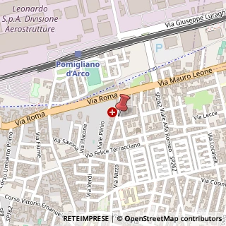 Mappa Piazza s. agnese 1, 80038 Pomigliano d'Arco, Napoli (Campania)
