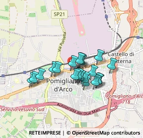 Mappa Via Roma, 80038 Pomigliano d'Arco NA, Italia (0.675)