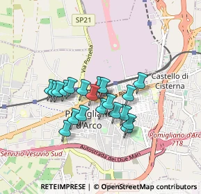 Mappa Via Roma, 80038 Pomigliano d'Arco NA, Italia (0.6985)