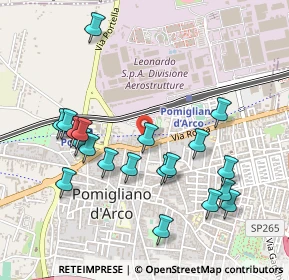 Mappa Via Roma, 80038 Pomigliano d'Arco NA, Italia (0.547)