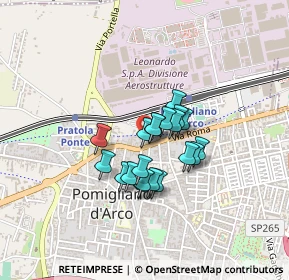 Mappa Via Roma, 80038 Pomigliano d'Arco NA, Italia (0.3025)
