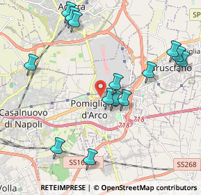 Mappa Via Roma, 80038 Pomigliano d'Arco NA, Italia (2.40571)