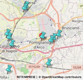 Mappa Via Roma, 80038 Pomigliano d'Arco NA, Italia (2.58727)