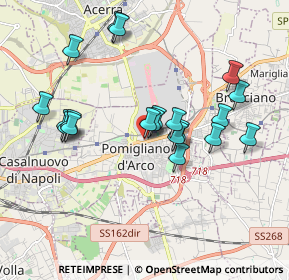 Mappa Via Roma, 80038 Pomigliano d'Arco NA, Italia (1.8935)