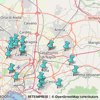 Mappa Via Pigna, 80013 Casalnuovo di Napoli NA, Italia (6.266)