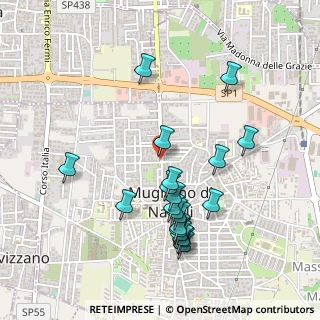 Mappa Via dei Quattro Martiri, 80018 Mugnano di Napoli NA, Italia (0.5255)