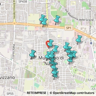 Mappa Via dei Quattro Martiri, 80018 Mugnano di Napoli NA, Italia (0.4985)