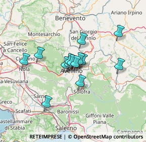 Mappa Via Palombi, 83100 Avellino AV, Italia (10.28571)