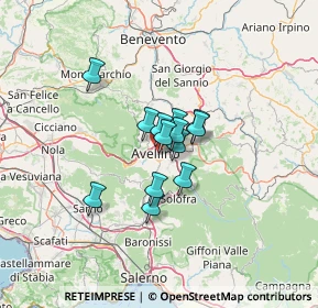 Mappa Via Palombi, 83100 Avellino AV, Italia (8.10231)