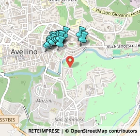 Mappa Via Palombi, 83100 Avellino AV, Italia (0.393)