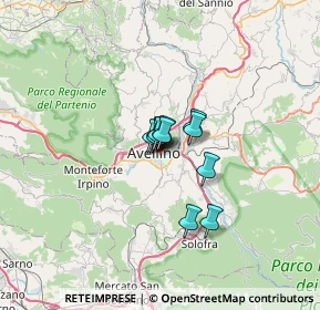 Mappa Via Palombi, 83100 Avellino AV, Italia (3.23455)