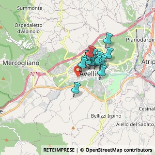 Mappa Serino, 83100 Avellino AV, Italia (1.10063)