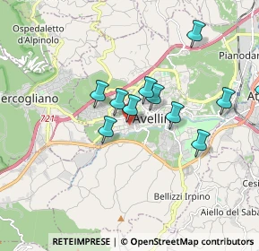 Mappa Serino, 83100 Avellino AV, Italia (1.69182)