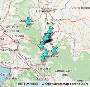 Mappa Serino, 83100 Avellino AV, Italia (5.41929)