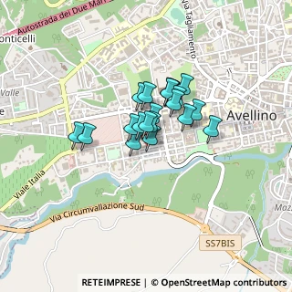 Mappa Serino, 83100 Avellino AV, Italia (0.2775)