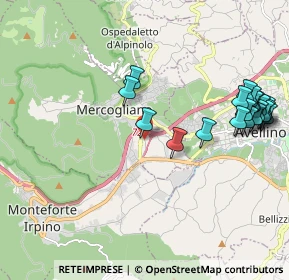 Mappa Movieplex, 83013 Mercogliano AV, Italia (2.5415)