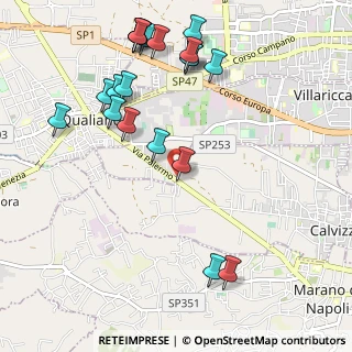 Mappa Strada Vicinale Corigliano, 80012 Calvizzano NA, Italia (1.304)