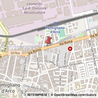 Mappa Via Roma, 319, 80038 Pomigliano d'Arco, Napoli (Campania)