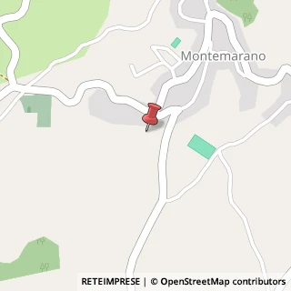 Mappa 83040 Montemarano Av, 83040 Montemarano, Avellino (Campania)