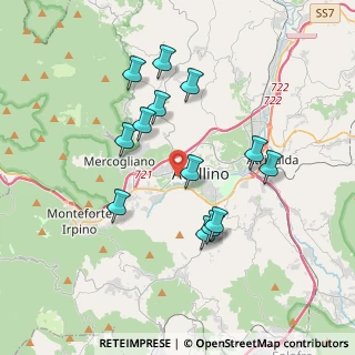 Mappa Viale Italia, 83100 Avellino AV, Italia (3.68846)