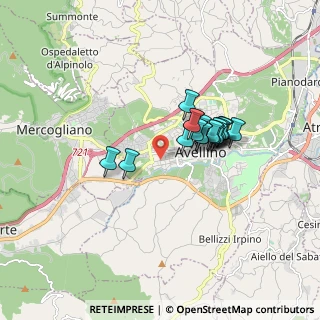Mappa Viale Italia, 83100 Avellino AV, Italia (1.32222)