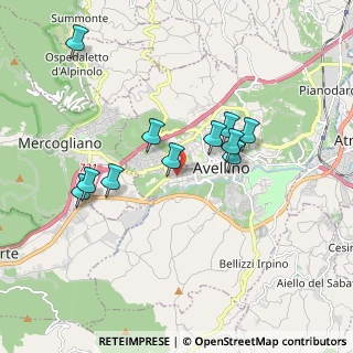 Mappa Viale Italia, 83100 Avellino AV, Italia (1.77364)