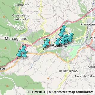 Mappa Viale Italia, 83100 Avellino AV, Italia (1.67929)