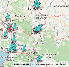 Mappa Viale Italia, 83100 Avellino AV, Italia (22.59211)