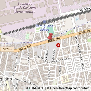 Mappa Via Roma, 380, 80033 Pomigliano d'Arco, Napoli (Campania)