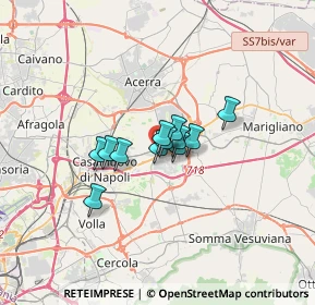 Mappa Via Pratola Ponte, 80038 Pomigliano d'Arco NA, Italia (1.92)