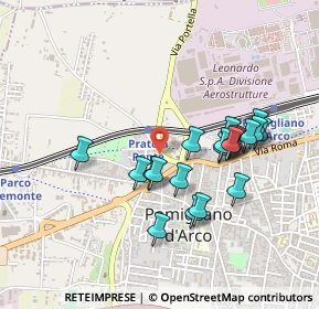 Mappa Via Pratola Ponte, 80038 Pomigliano d'Arco NA, Italia (0.4515)