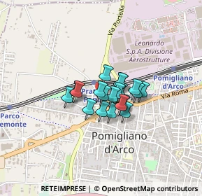 Mappa Via Pratola Ponte, 80038 Pomigliano d'Arco NA, Italia (0.238)