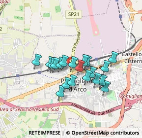 Mappa Via Pratola Ponte, 80038 Pomigliano d'Arco NA, Italia (0.68)
