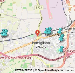 Mappa Via Michele Manna, 80038 Pomigliano d'Arco NA, Italia (1.32636)