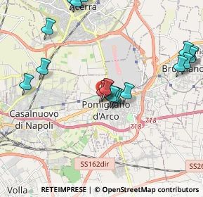 Mappa Via Michele Manna, 80038 Pomigliano d'Arco NA, Italia (2.40053)