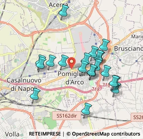 Mappa Via Michele Manna, 80038 Pomigliano d'Arco NA, Italia (1.8175)