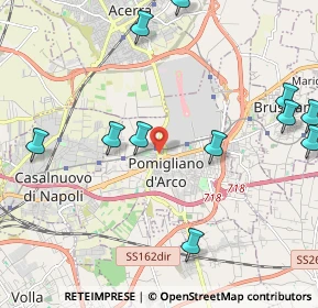 Mappa Via Pratola Ponte, 80038 Pomigliano d'Arco NA, Italia (2.78)