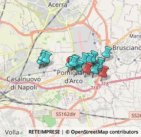 Mappa Via Michele Manna, 80038 Pomigliano d'Arco NA, Italia (1.19944)