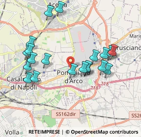 Mappa Via Pratola Ponte, 80038 Pomigliano d'Arco NA, Italia (2.079)