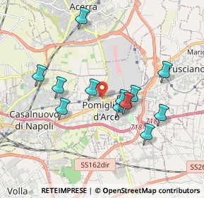 Mappa Via Pratola Ponte, 80038 Pomigliano d'Arco NA, Italia (1.81917)