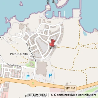 Mappa Via Eugenio Montale, 46, 07026 Olbia, Olbia-Tempio (Sardegna)