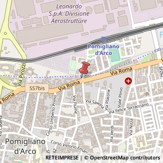 Mappa Via Carmine Guadagno, 147, 80038 Pomigliano d'Arco, Napoli (Campania)