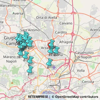 Mappa Via Rettifilo Al Bravo, 80022 Arzano NA, Italia (4.5775)
