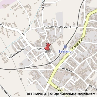 Mappa Via Emanuele Gianturco, 94, 80039 Saviano, Napoli (Campania)