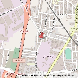 Mappa Via Leonida Bissolati, 33, 80026 Casoria, Napoli (Campania)