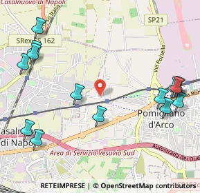 Mappa Via Messina, 80038 Pomigliano d'Arco NA, Italia (1.46071)
